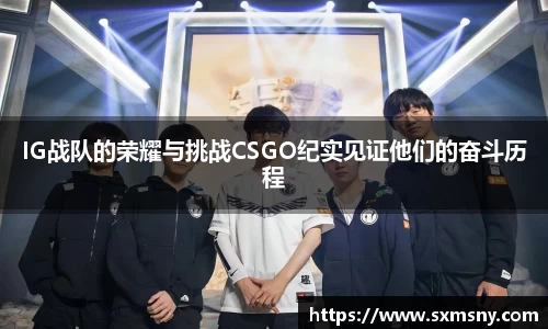 IG战队的荣耀与挑战CSGO纪实见证他们的奋斗历程
